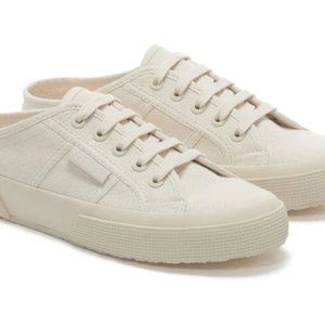 Superga 2402 Mule Sneakers in Canvas, Cork Footbed, Size 41 10 Superga